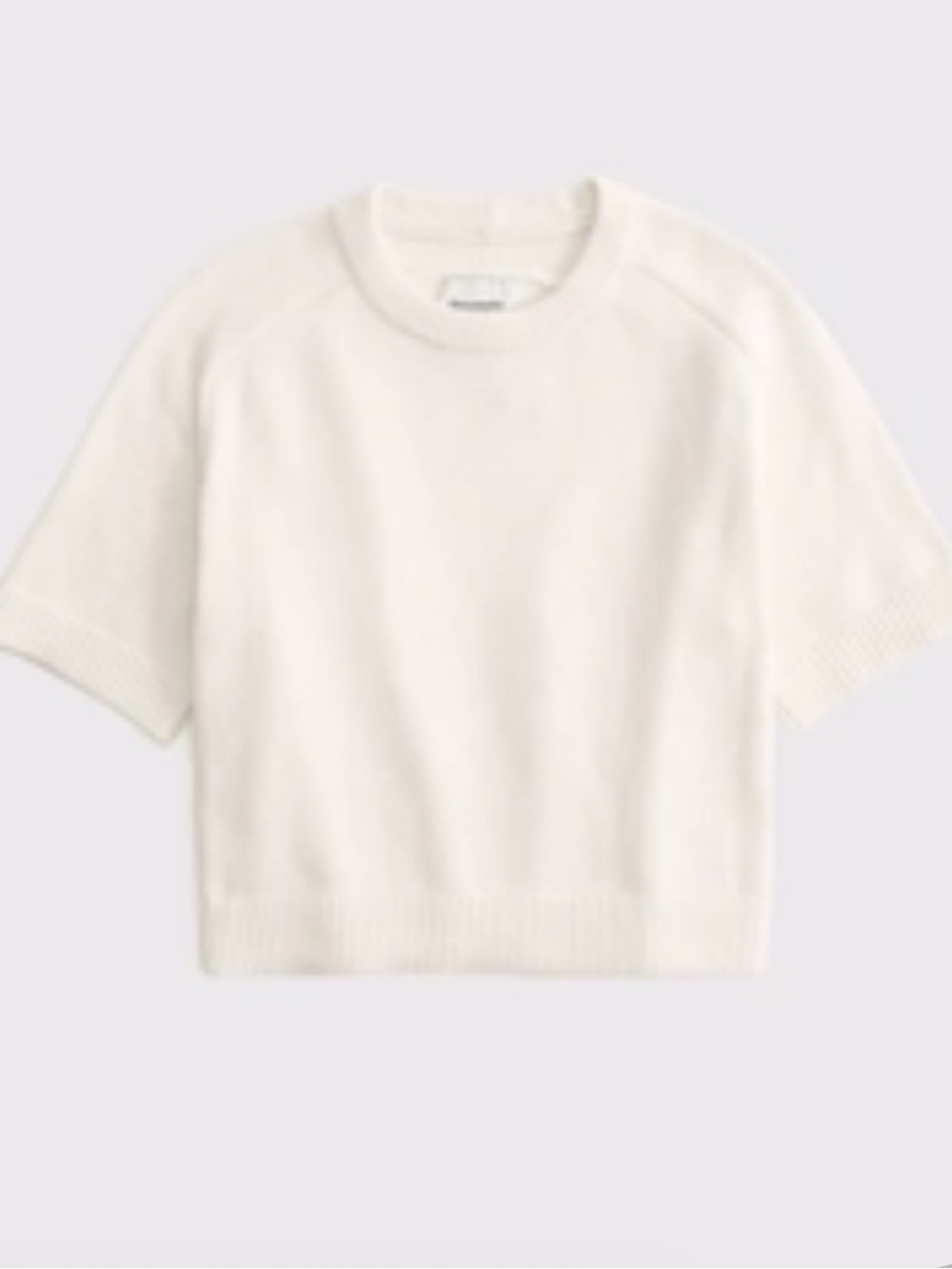 Abercrombie & Fitch The A&F Madeline Crew Sweater Tee